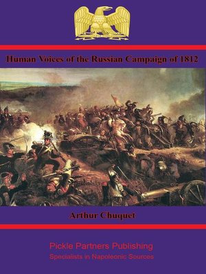 cover image of Human Voices of the Russian Campaign of 1812